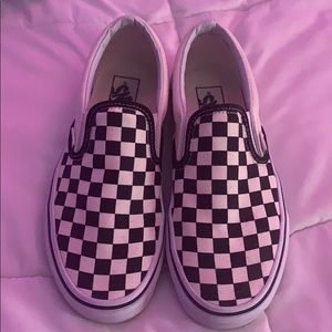 like new slip on checkered vans